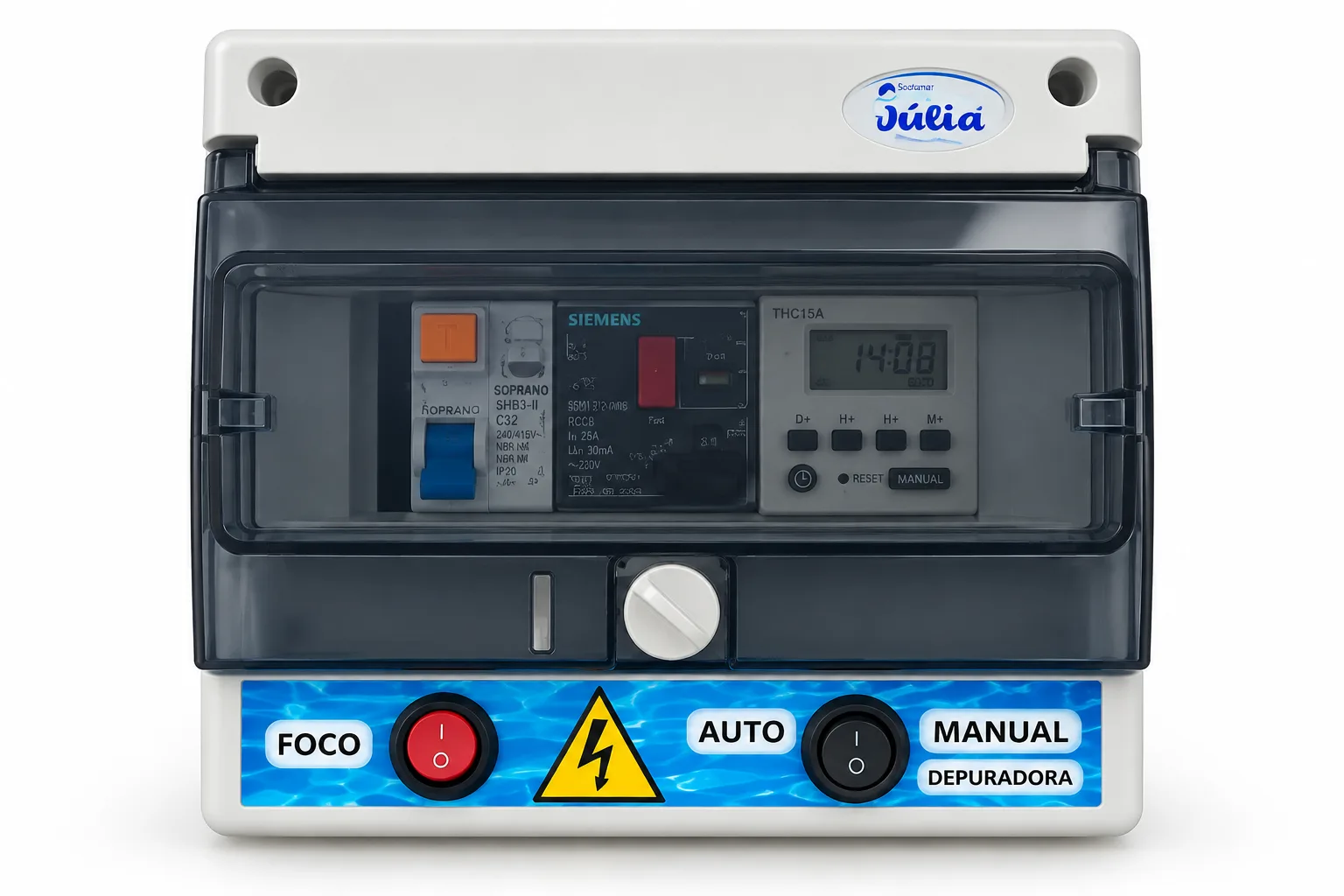 Quadro Elétrico com Transformador